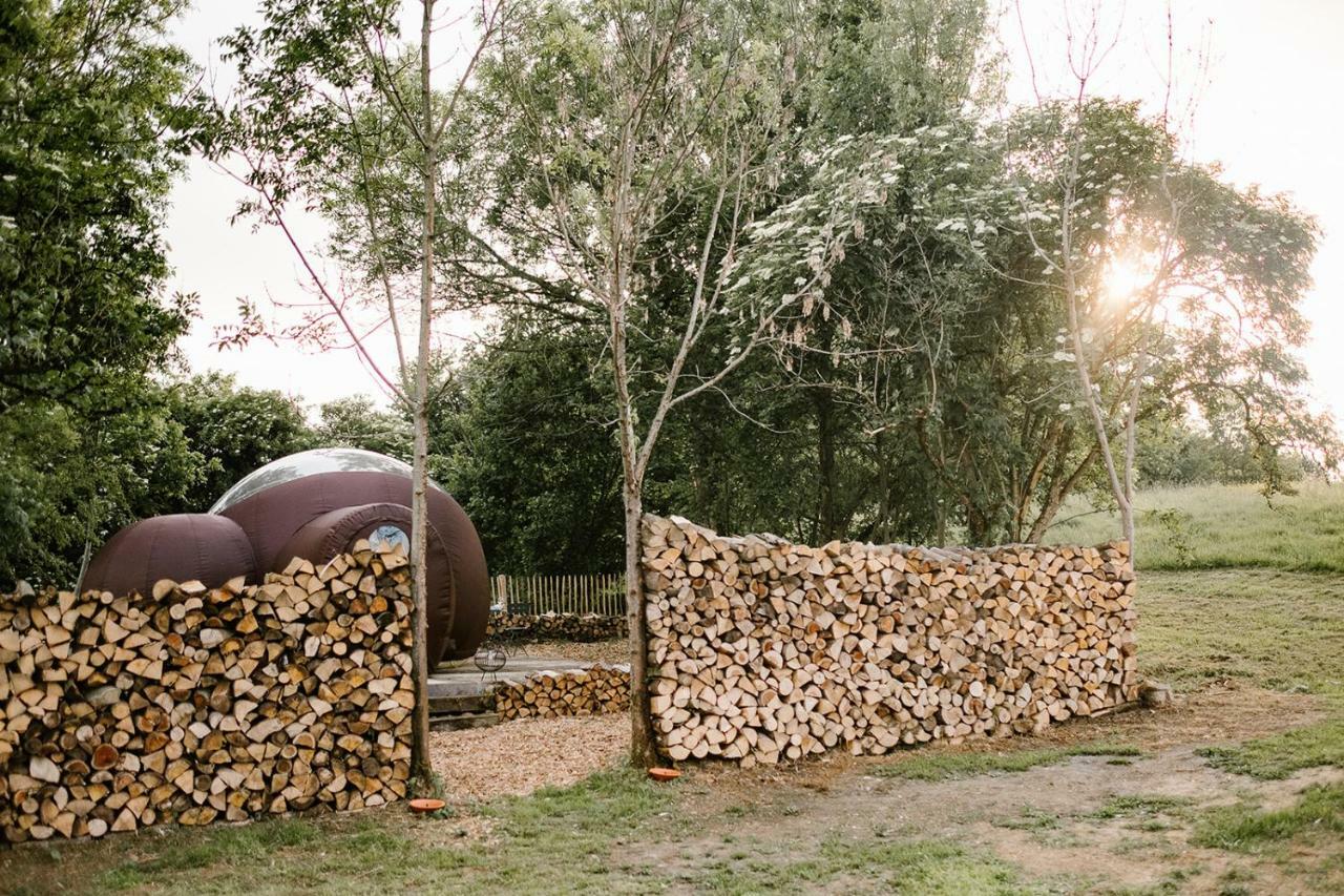La Bulle De La Ferme Du Ry Hotel Динант Екстериор снимка